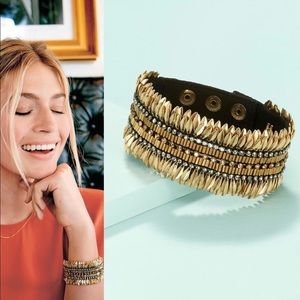 Stella & Dot Pegasus Statement Bracelet